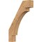Ekena Millwork 5 1/2"W x 26"D x 38"H Merced Smooth Knee Brace, Western Red Cedar BRC06X26X38MRC00SWR - alternate 1